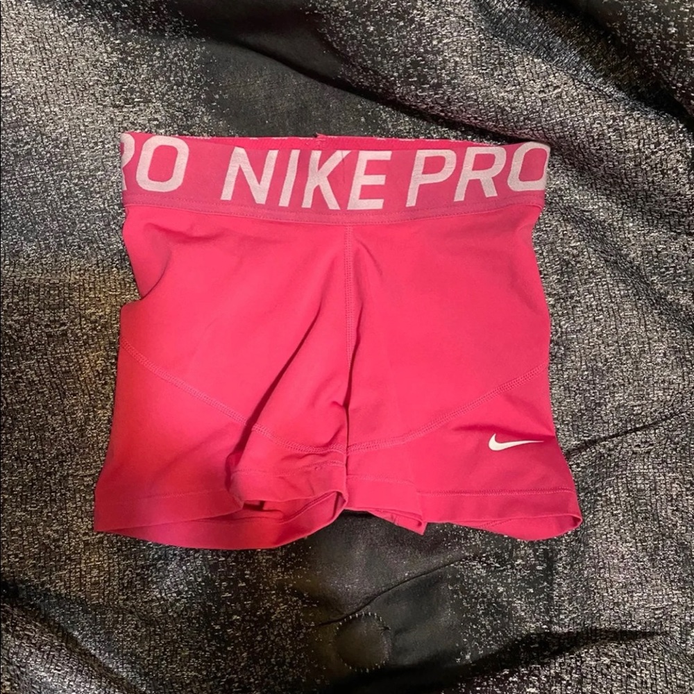 nike pro spandex shorts
